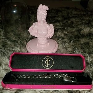 Juicy Couture Marie Antoinette Bust and Bracelet